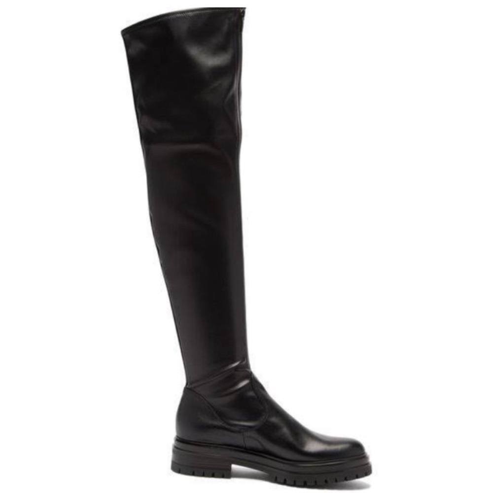 Gianvito Rossi Black Over-the-Knee Boots